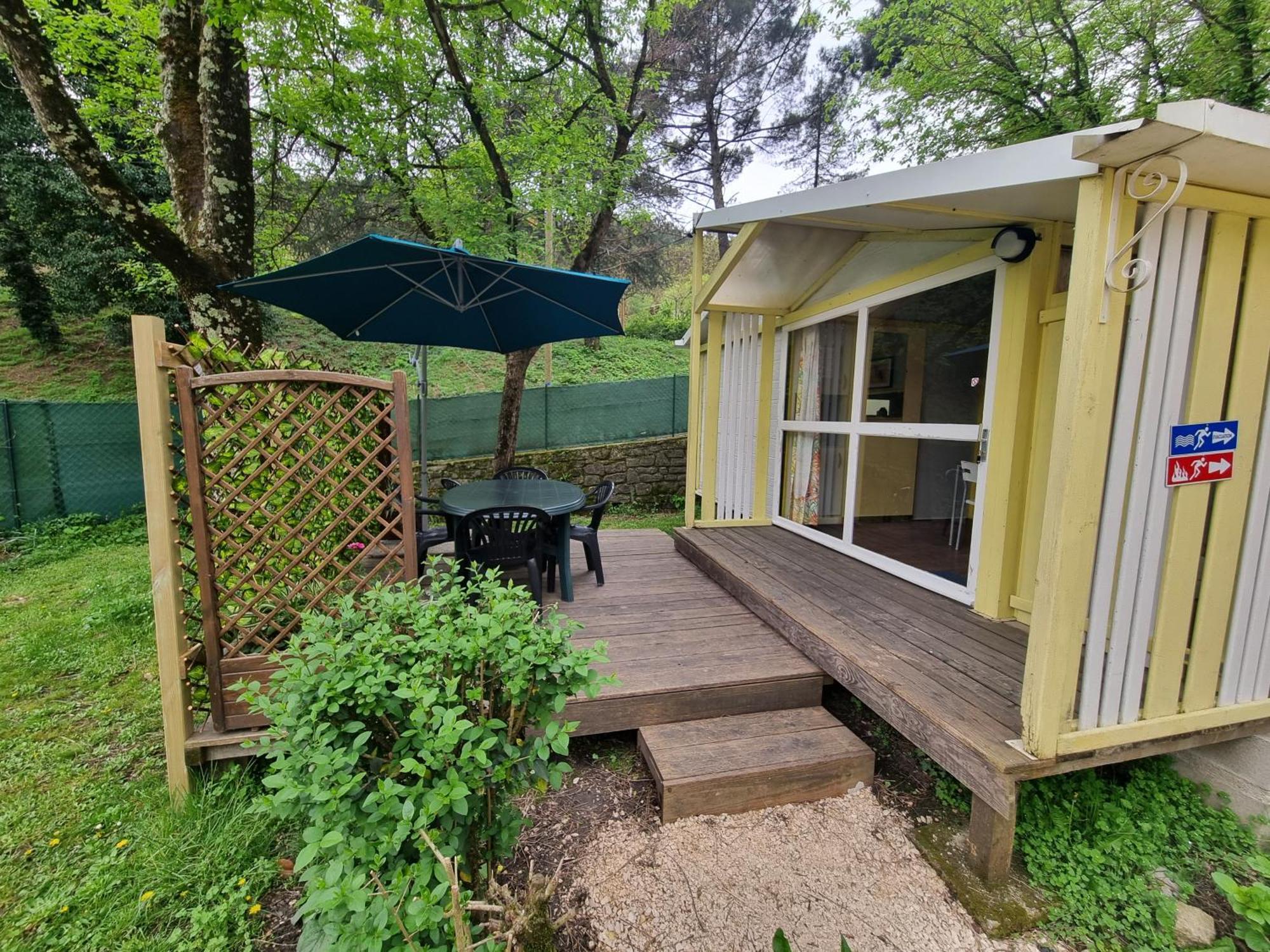 Camping L'Oree Des Cevennes Saint-Jean-de-Valériscle Exterior foto