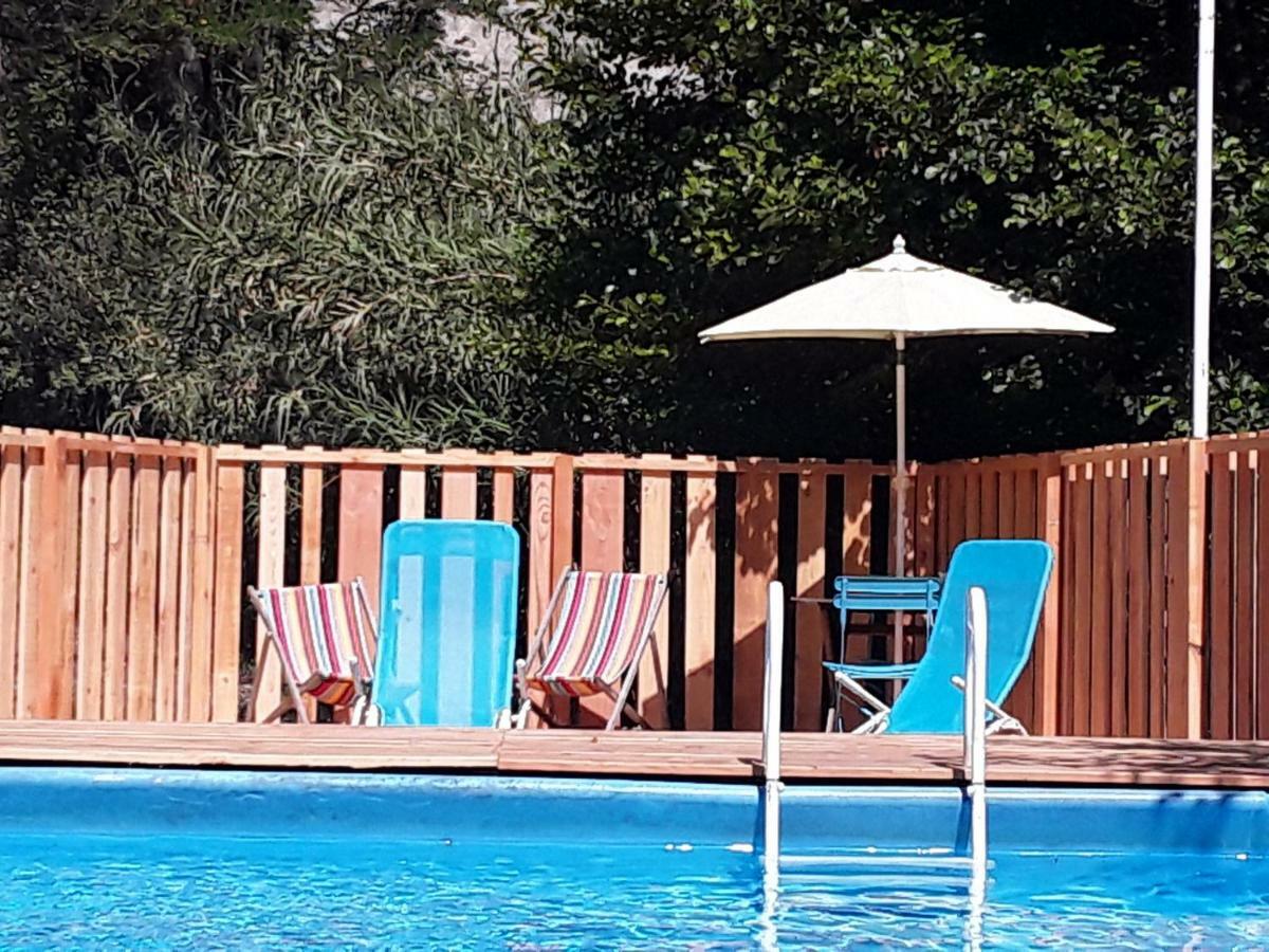 Camping L'Oree Des Cevennes Saint-Jean-de-Valériscle Exterior foto